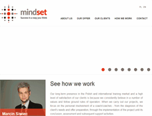Tablet Screenshot of mindset.pl