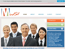 Tablet Screenshot of mindset.co.il