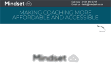Tablet Screenshot of mindset.co.uk